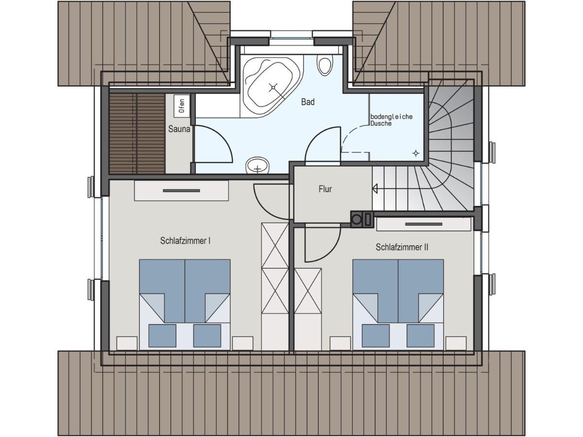 Ferienhaus Seeschwalbe 44 Fuhlendorf  外观 照片